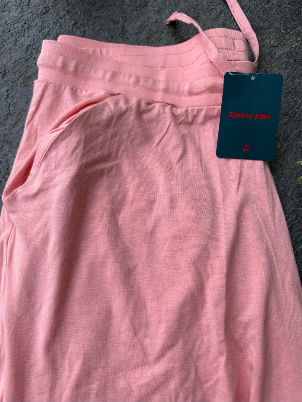 Tommy John Coral Peach Lounge Pants - Picture 2 of 7
